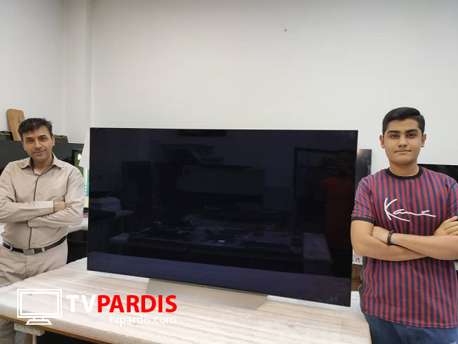 تعمیر تلویزیون OLED65C7 با ایراد روشن نمی شود